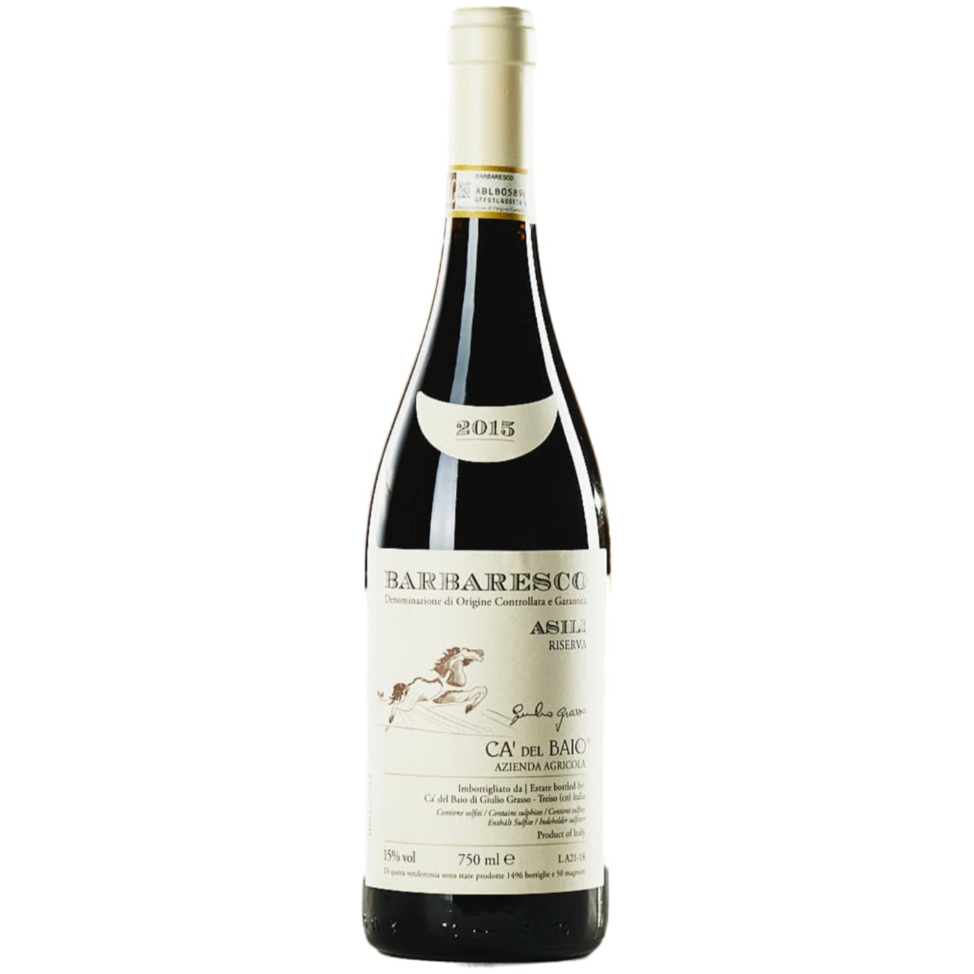 Ca' del Baio Barbaresco Asili Riserva 2015 DOCG Rotwein