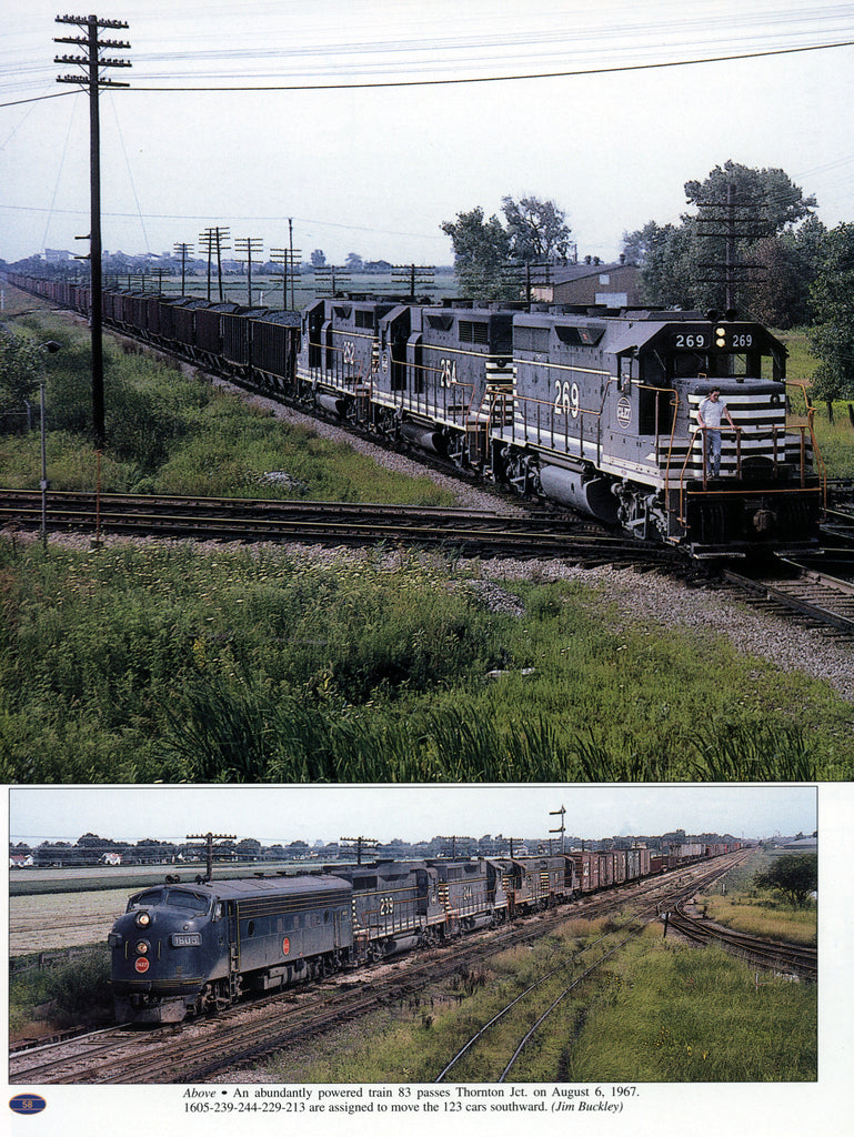 Chicago And Eastern Illinois Railroad In Color Digital Reprint