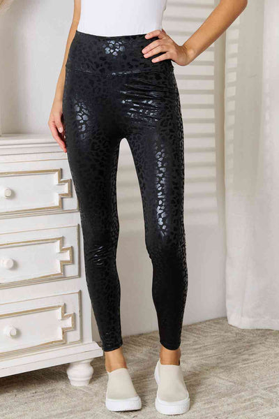 Double Take High Waist Leggings Print on any thing USA/STOD clothes