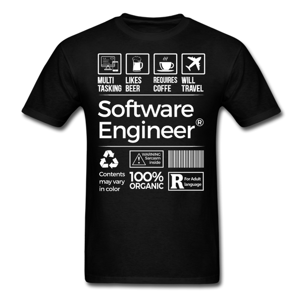 Software engineer T-Shirt Print on any thing USA/STOD clothes