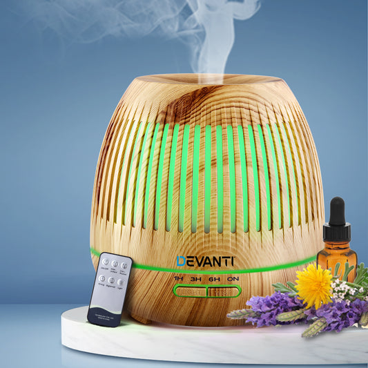 Purespa Diffuser Set With 10 Pack Diffuser Oils Humidifier Aromatherap