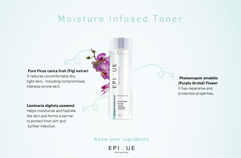 Tone your skin to perfection with Epique’s Moisture Infusion Toner