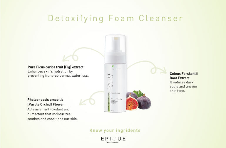 Epique’s Detoxifying Foam Cleanser to building your skincare routine
