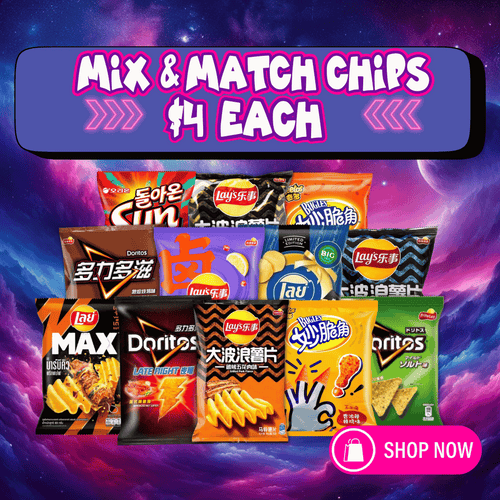 mix & match chips deal. select chips are $4 when you order 5 or more.