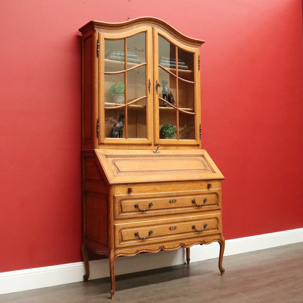 antique bookcase desk