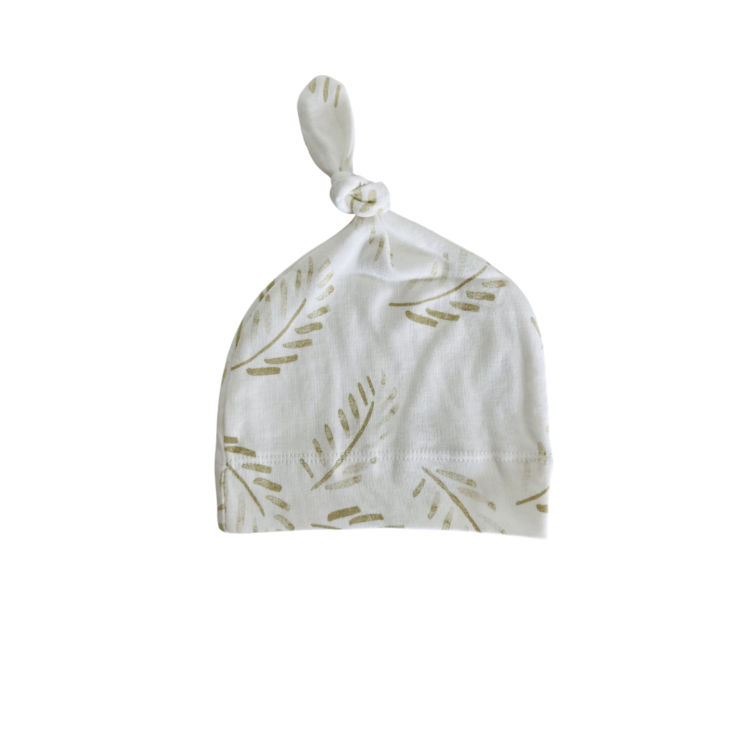 Beanie - Gold Fern – Anchor & Arrow Baby