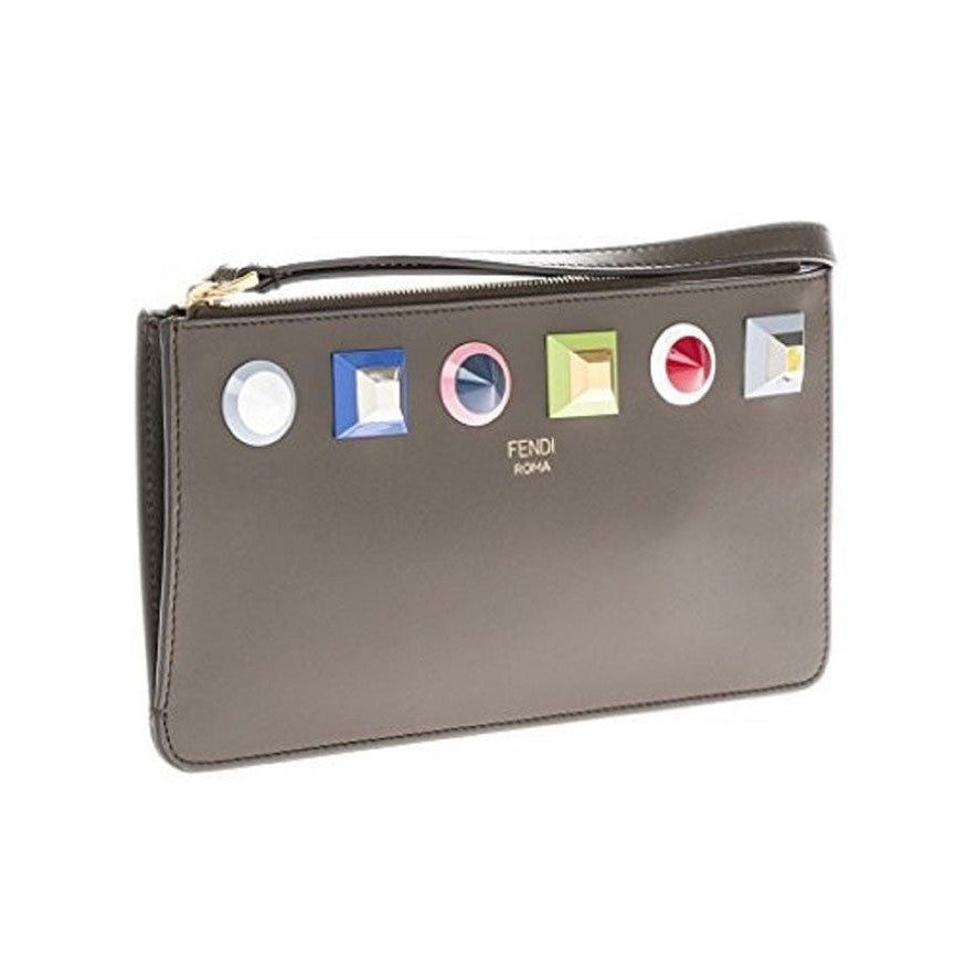 fendi wristlet pouch