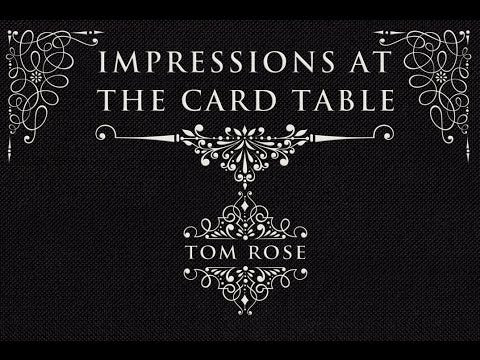 Impressions At The Card Table By Tom Rose Instant Download