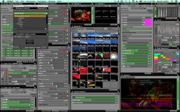 VDMX VJ software