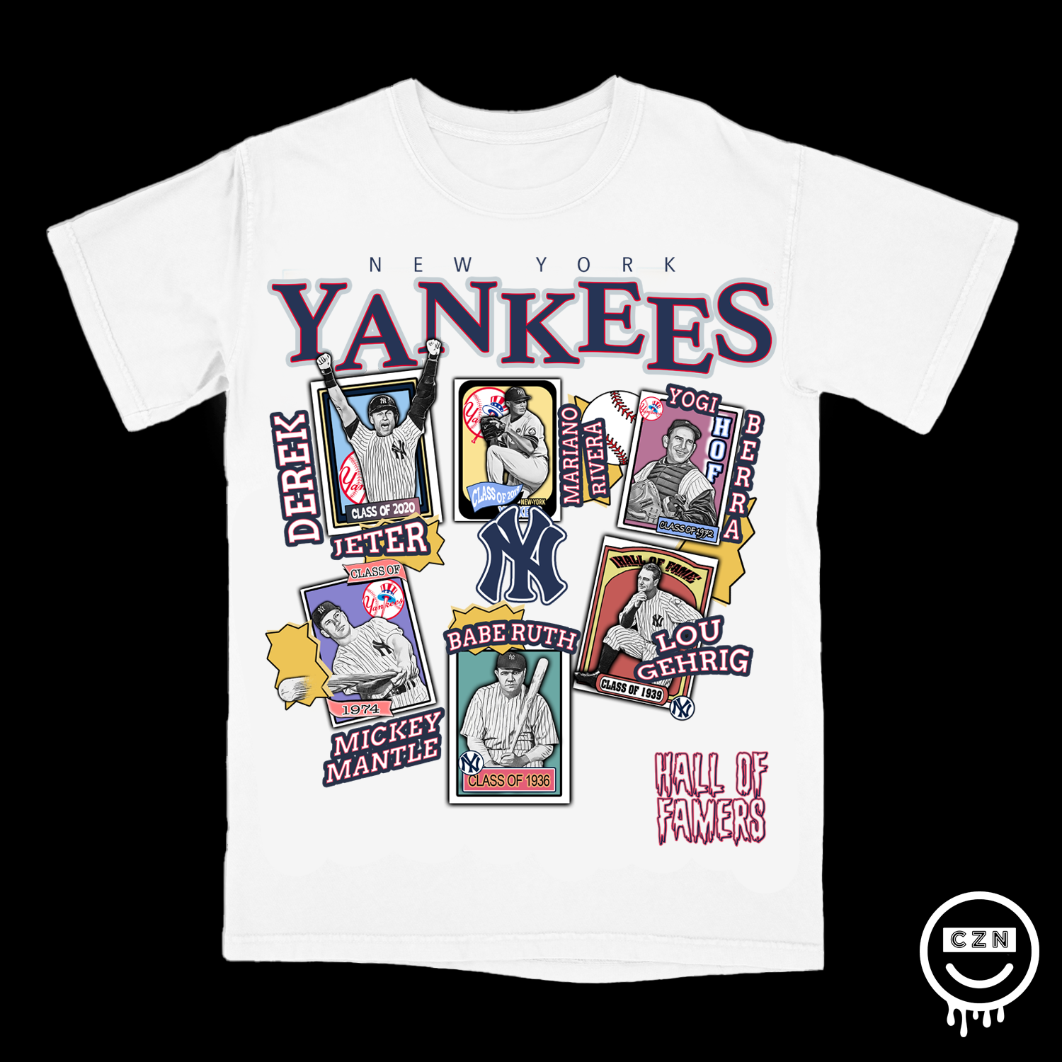 Yankee Hall of Famers Tee