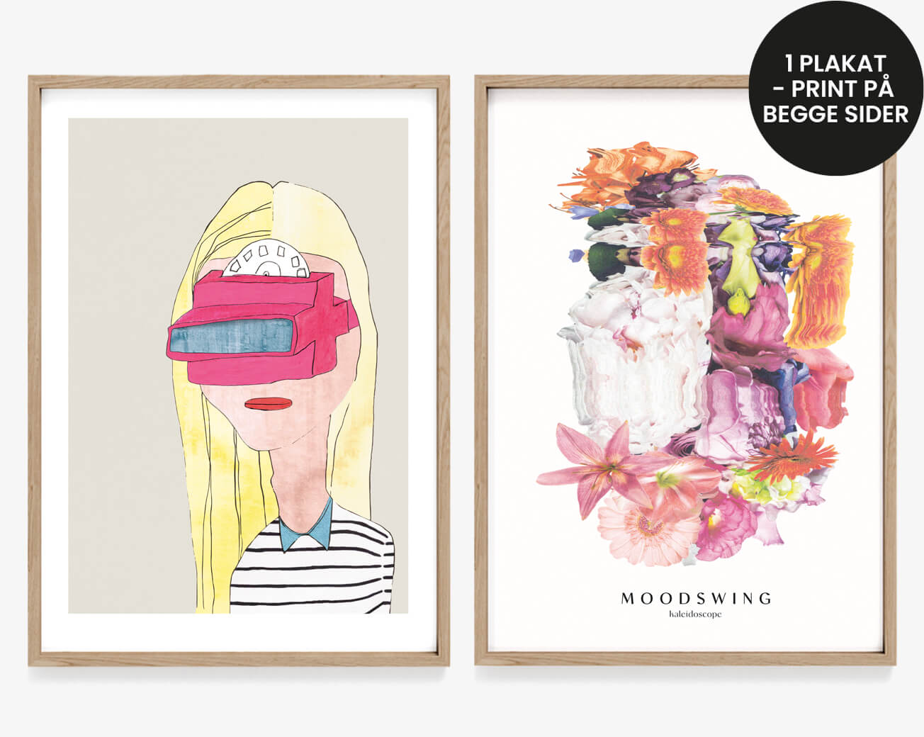 Look & Bloom Plakat | – moodswing.dk