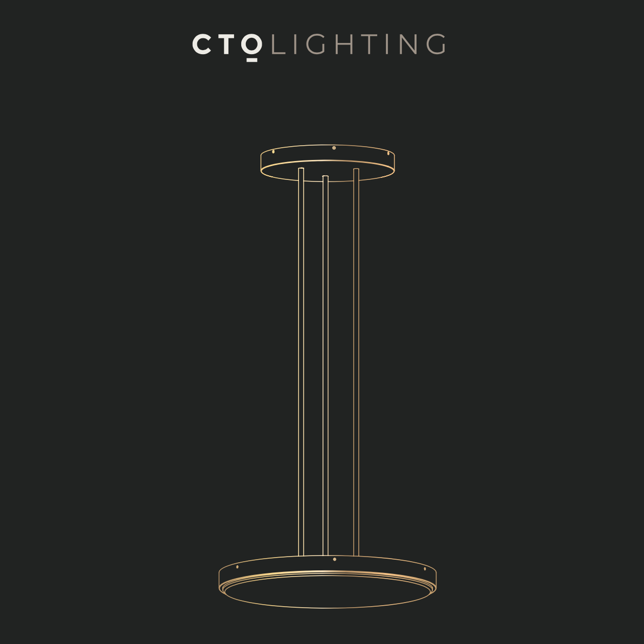 Katalóg závesných stropných svietidiel značky CTO Lighting