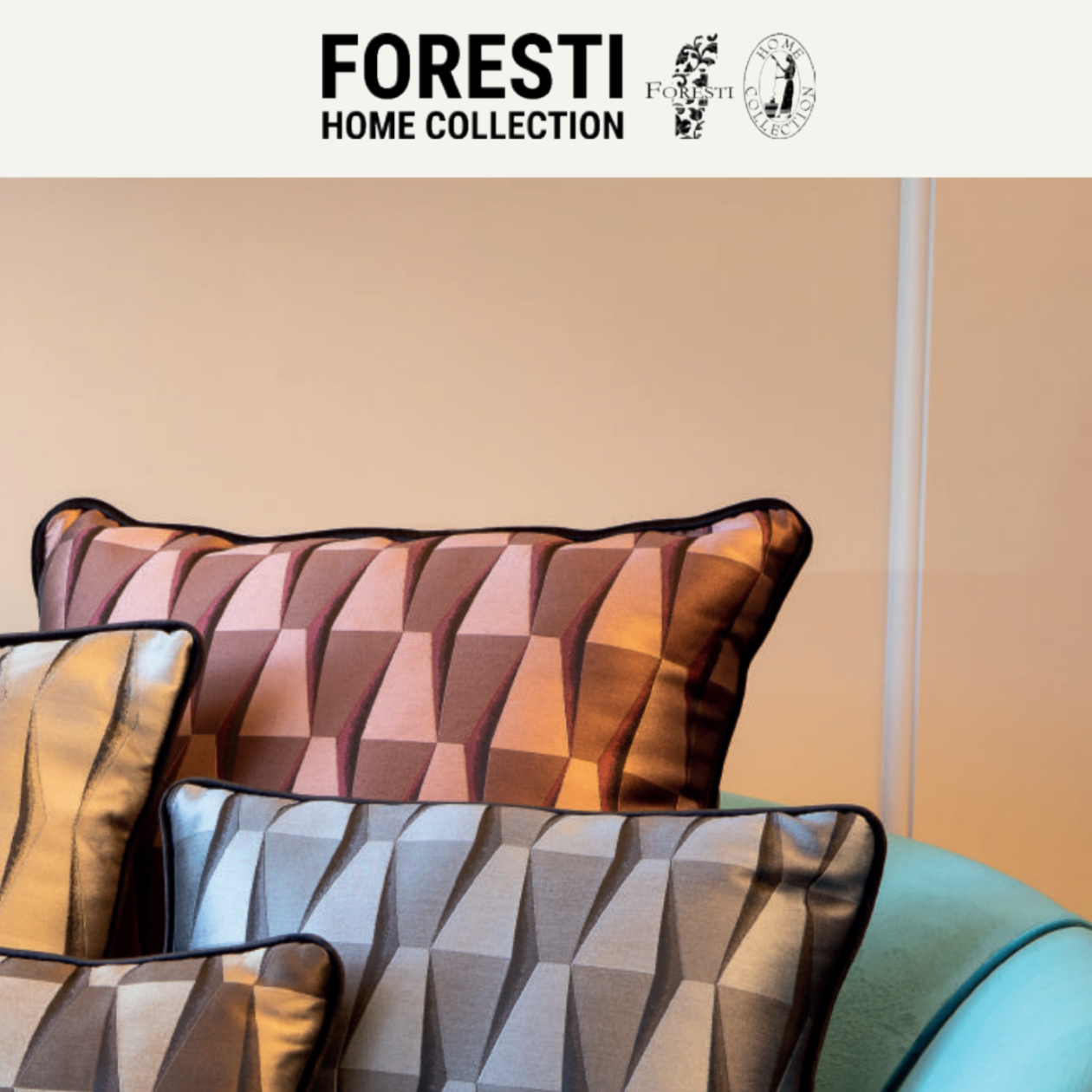 Katalóg bytových textílií značky Foresti