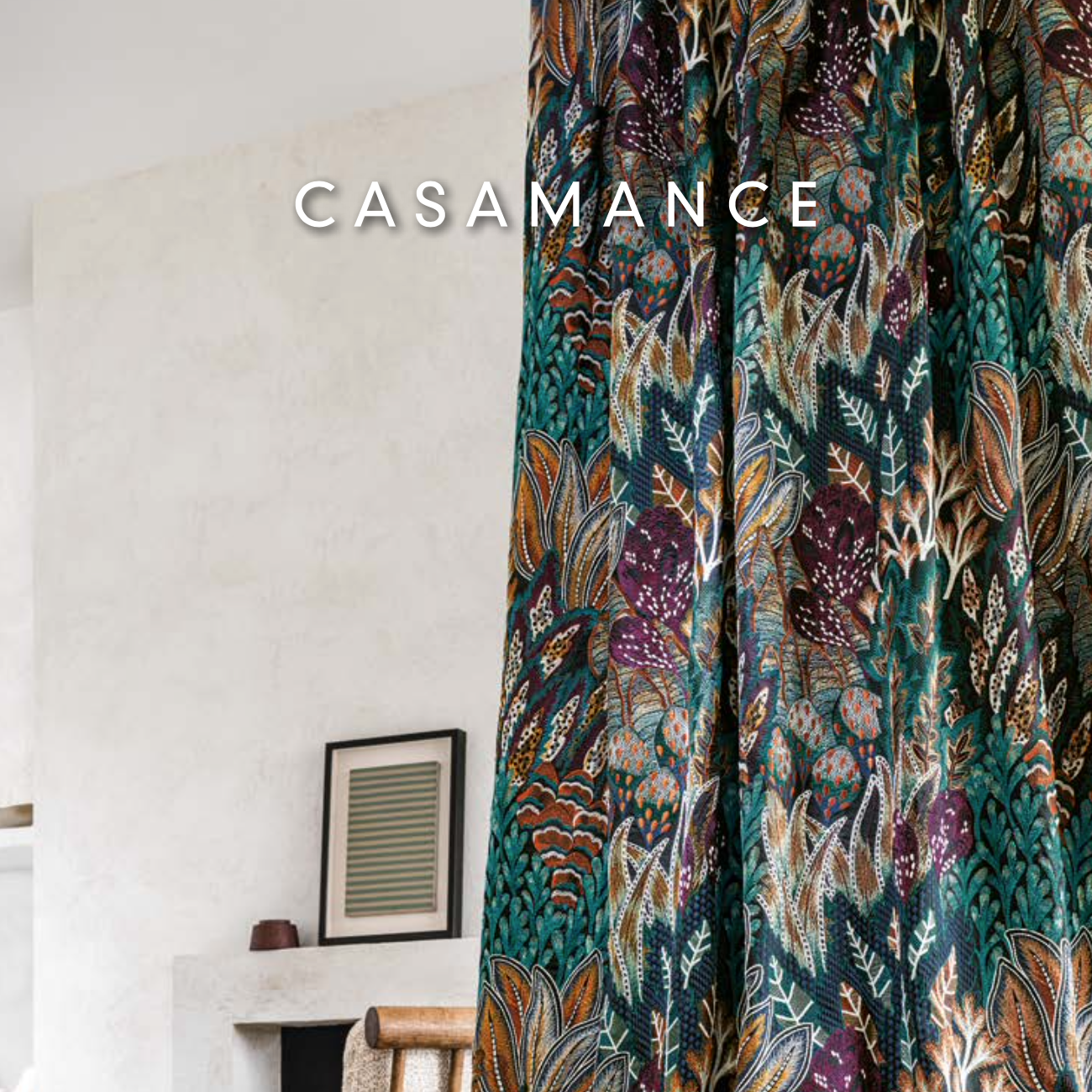 Katalóg bytových textílií značky Casamance