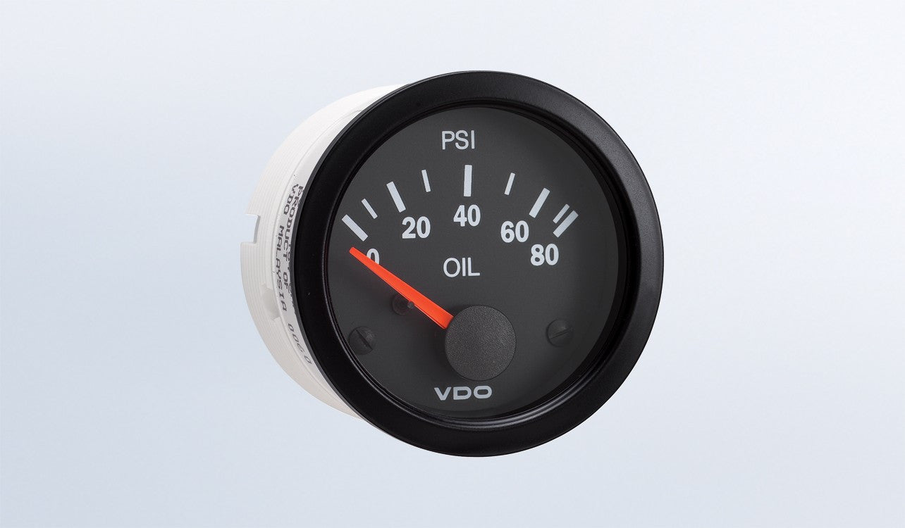 vdo oil pressure gauge