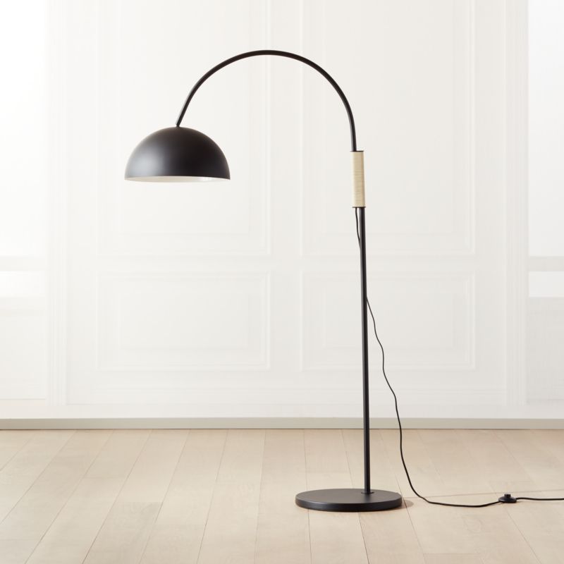 cb2 standing lamp