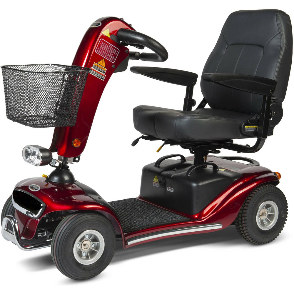 Scooter Electrique 4 roues - Léo - LPPR - Rouge Ruby - INVACARE - Scooters  - Univers Santé