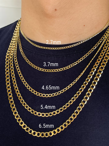 14K Gold Over Silver Solid Rope Chain Necklace - JCPenney