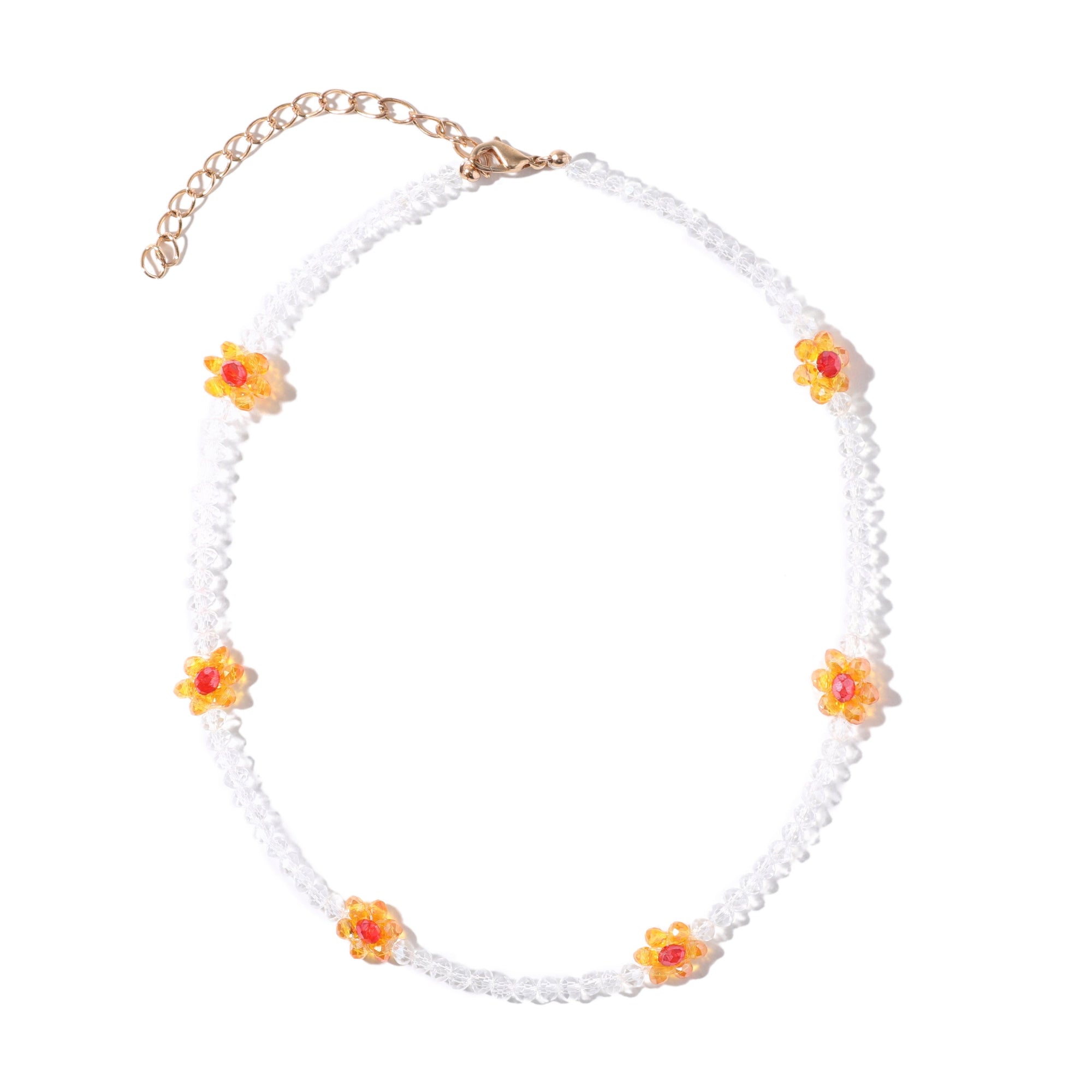 Penny Lane Necklace in Begonia - Hoshiny