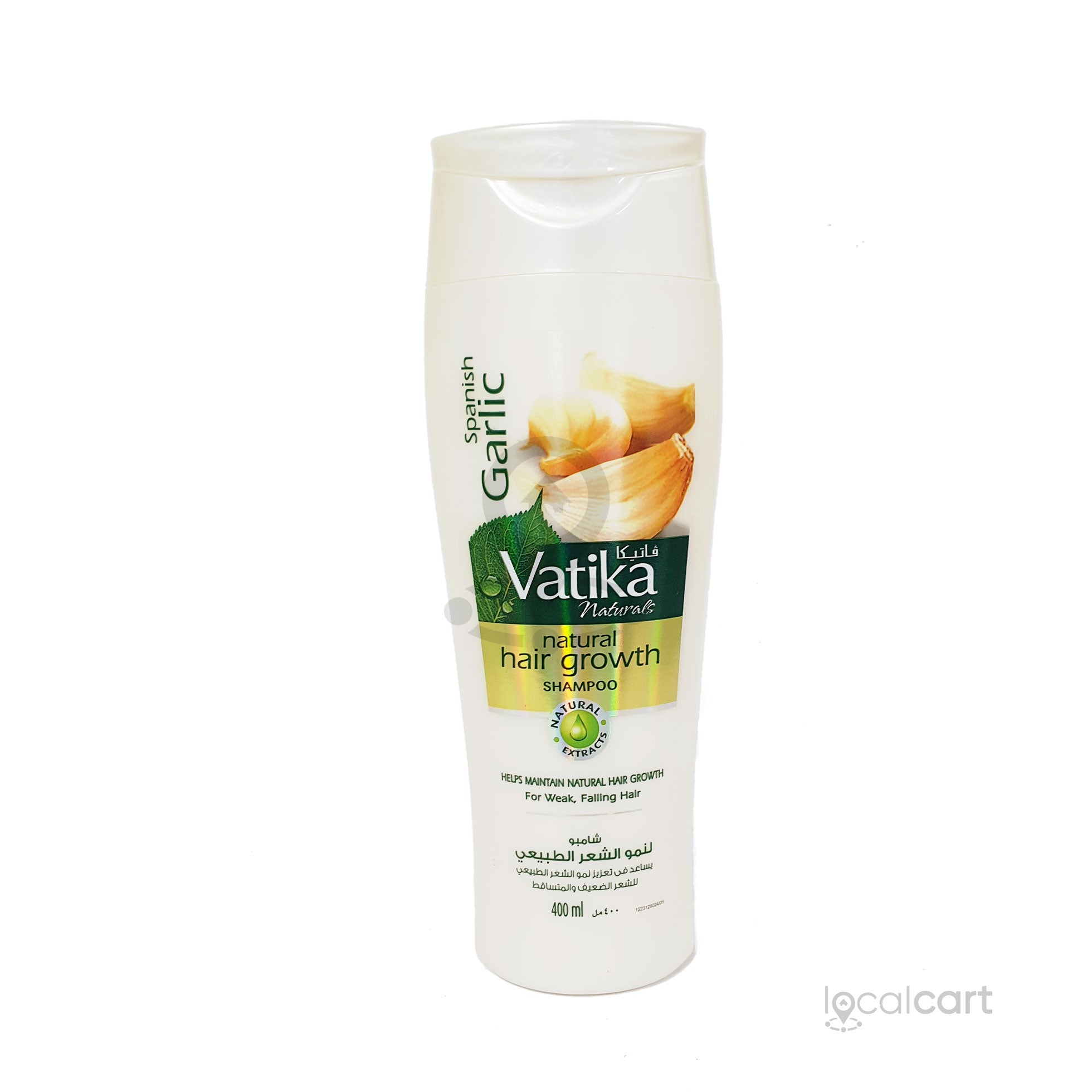 Buy Vatika Naturals Natural Hair Growth with Spanish Garlic Shampoo 185 ml  online at Best Price  Tabiyatpk