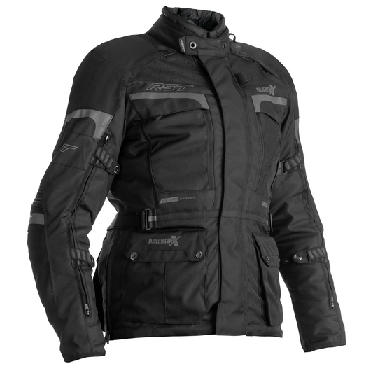 RST IOM TT HILLBERRY CE LEATHER JACKET [BLACK] 42 M — RidersOutlet