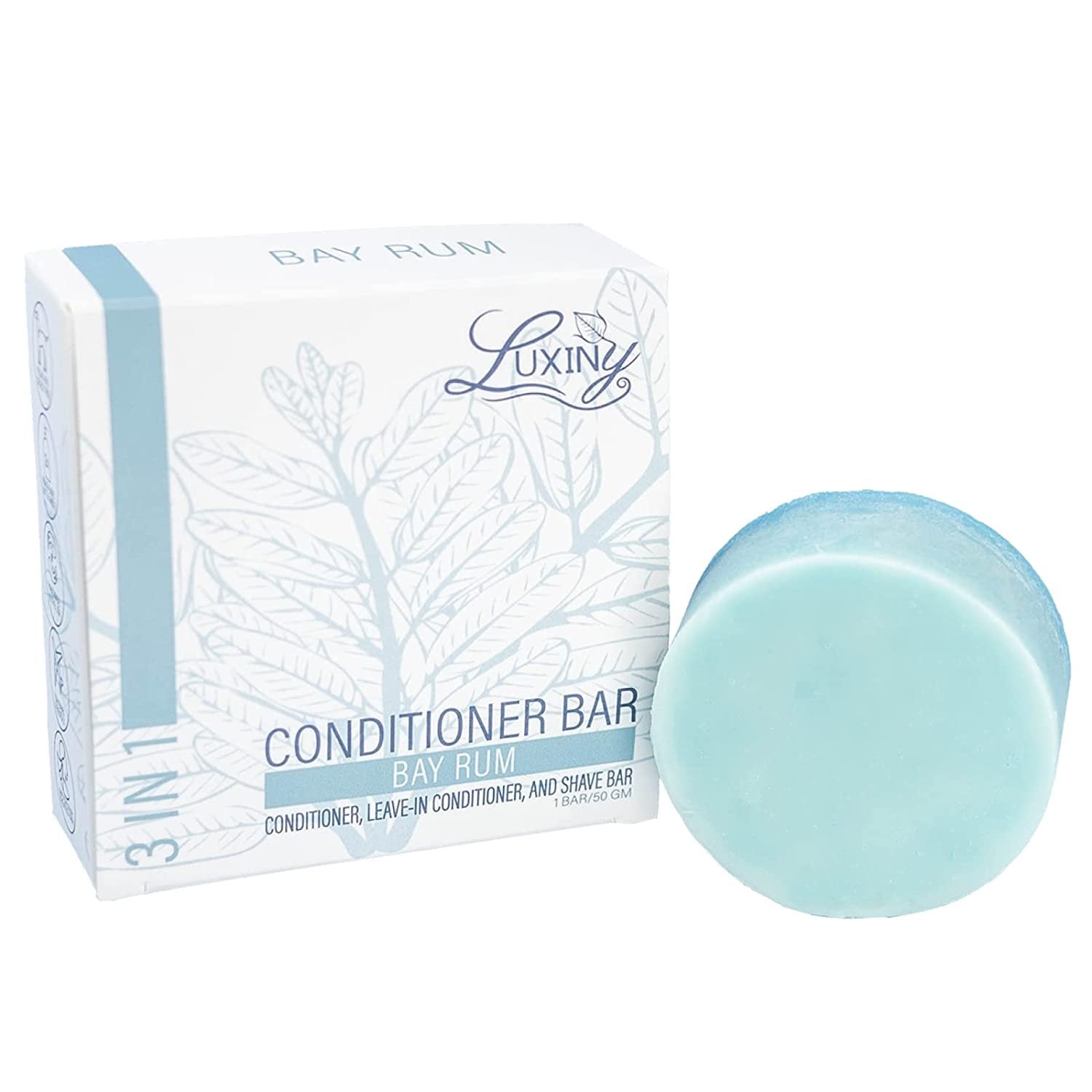 3 in 1 Conditioner, Leave-in-Conditioner, and Shave Bar - Bay Rum