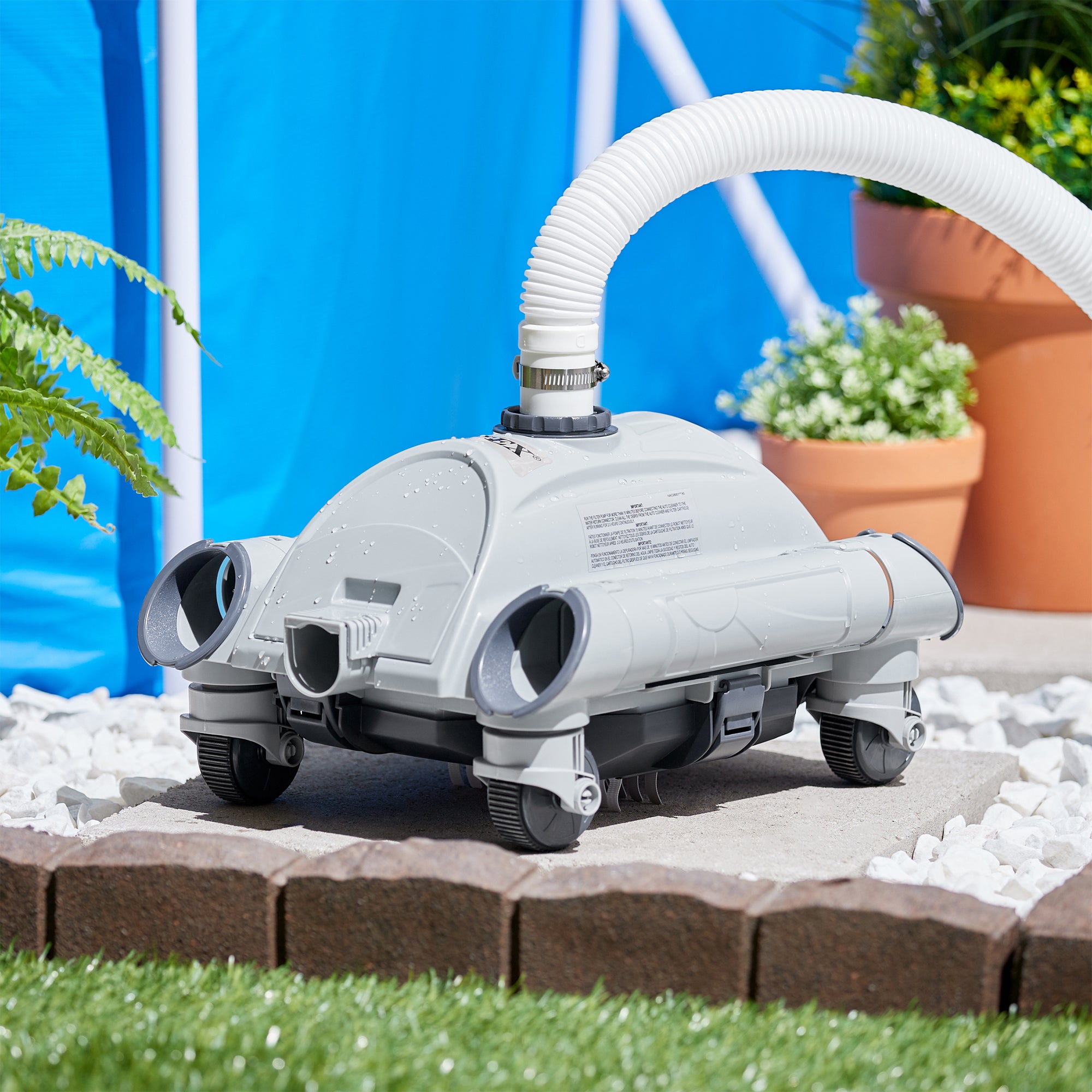 Intex 3000 GPH Sand Filter Pump, Vacuum Cleaner & Skimmer for Above Ground Pools - Image 11