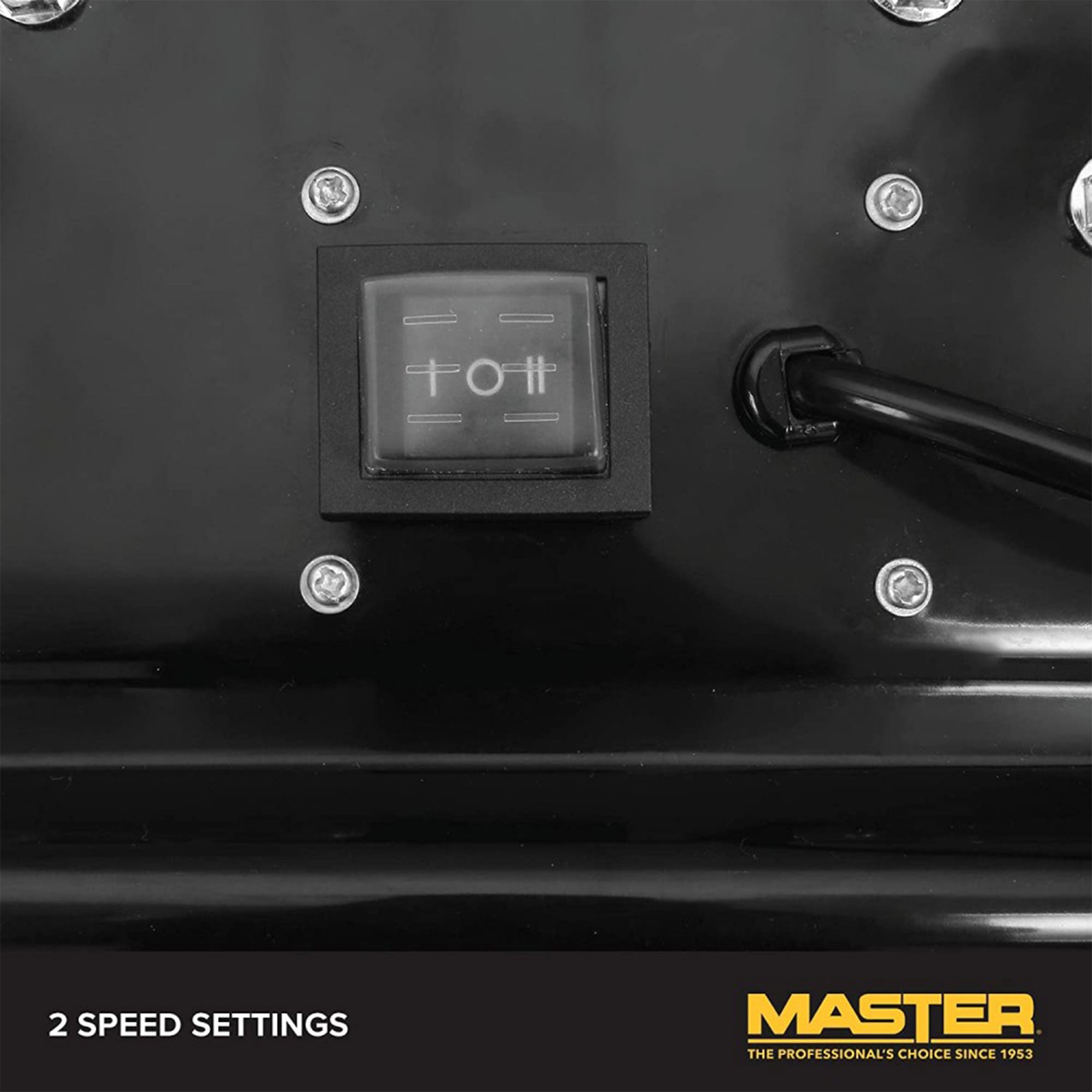 Master 24" Industrial Direct Drive Cradle Tiltable 2 Speed Barrel Drum Fan(Used) - Image 5