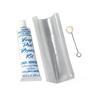 Hydrotools Swimming Pool Vinyl Liner Adhesive Repair Patch Kit (2 Pack)