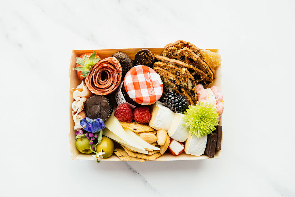Charcuterie Snack Boxes – Brie on the Chisme