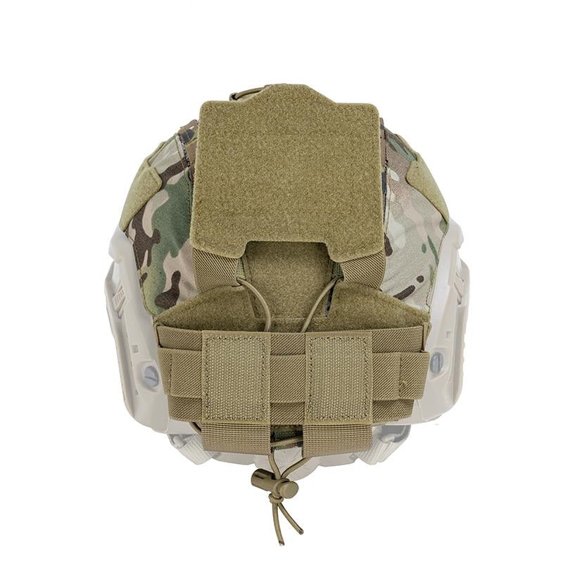 Tactical Helmet Cover with counterweight