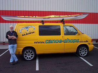 Bob with his Polar Buccanear Sea Kayak