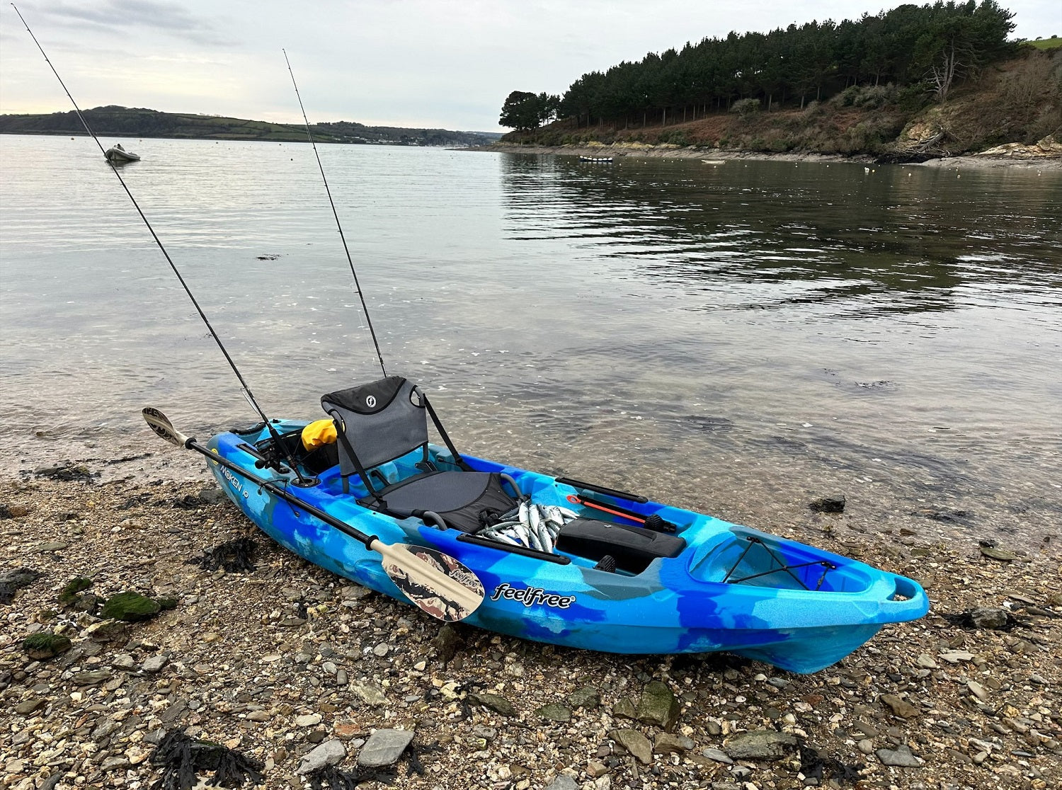 Feelfree Moken 10 V2 kayak after a days fishing