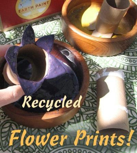 Recycled Summer Flower Prints