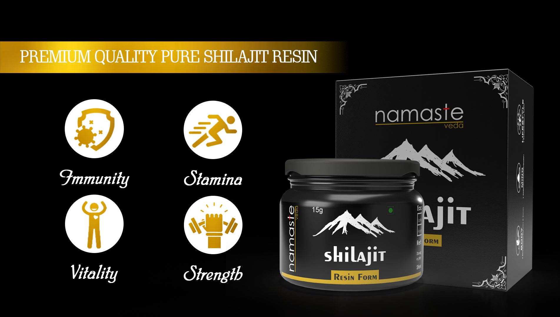 Namaste Veda Shilajit Resin