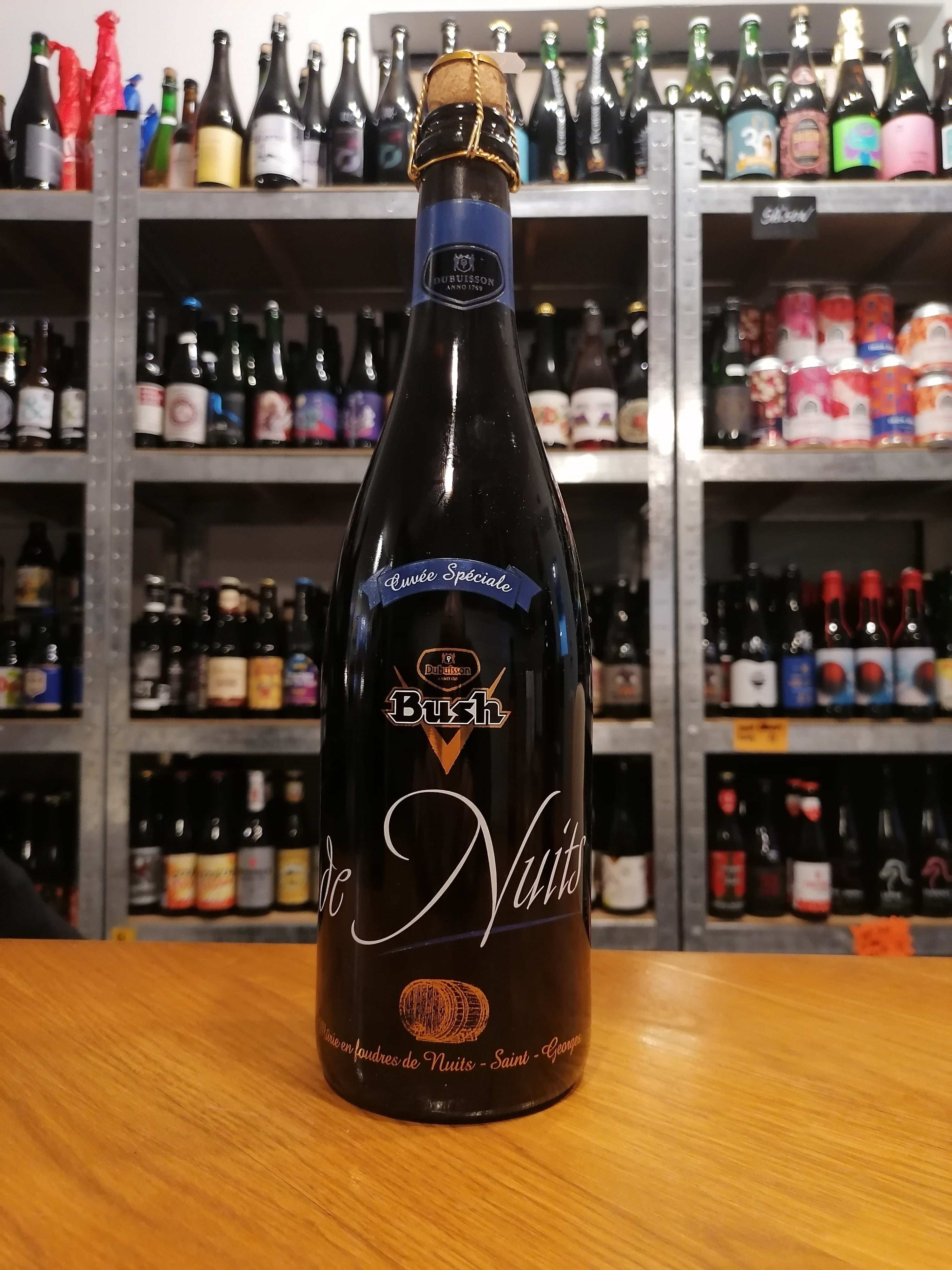 Se Bush de Nuits Cuvée Spéciale (Mørk ale, 12.5%, 75cl) - Brasserie Dubuisson hos Beershoppen.dk