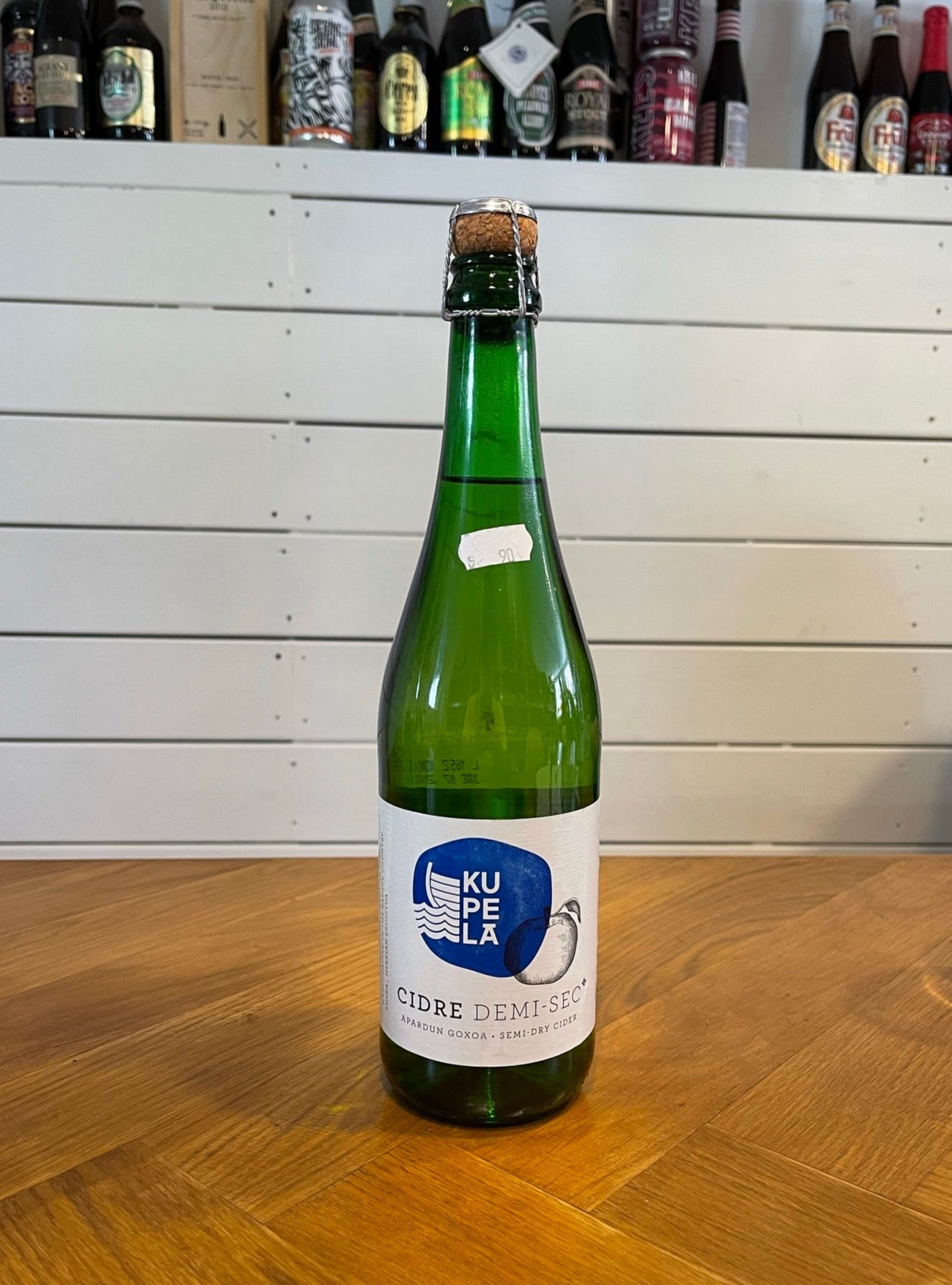 Billede af Cidre Demi-Sec - 75cl, 4%, Cider - Kupela Sagadoa