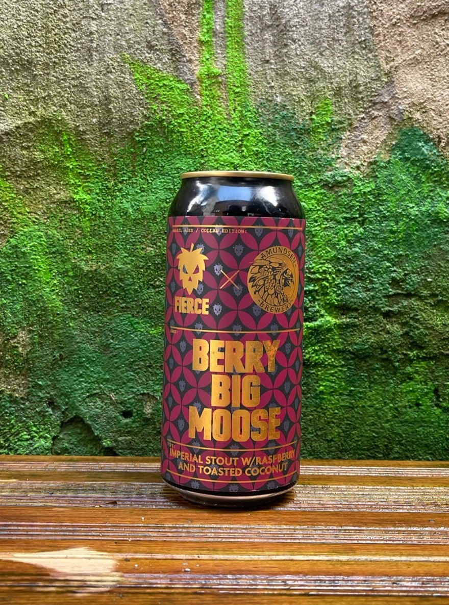 Berry Big Moose - 44cl, 12%, Stout - Fierce X Amundsen