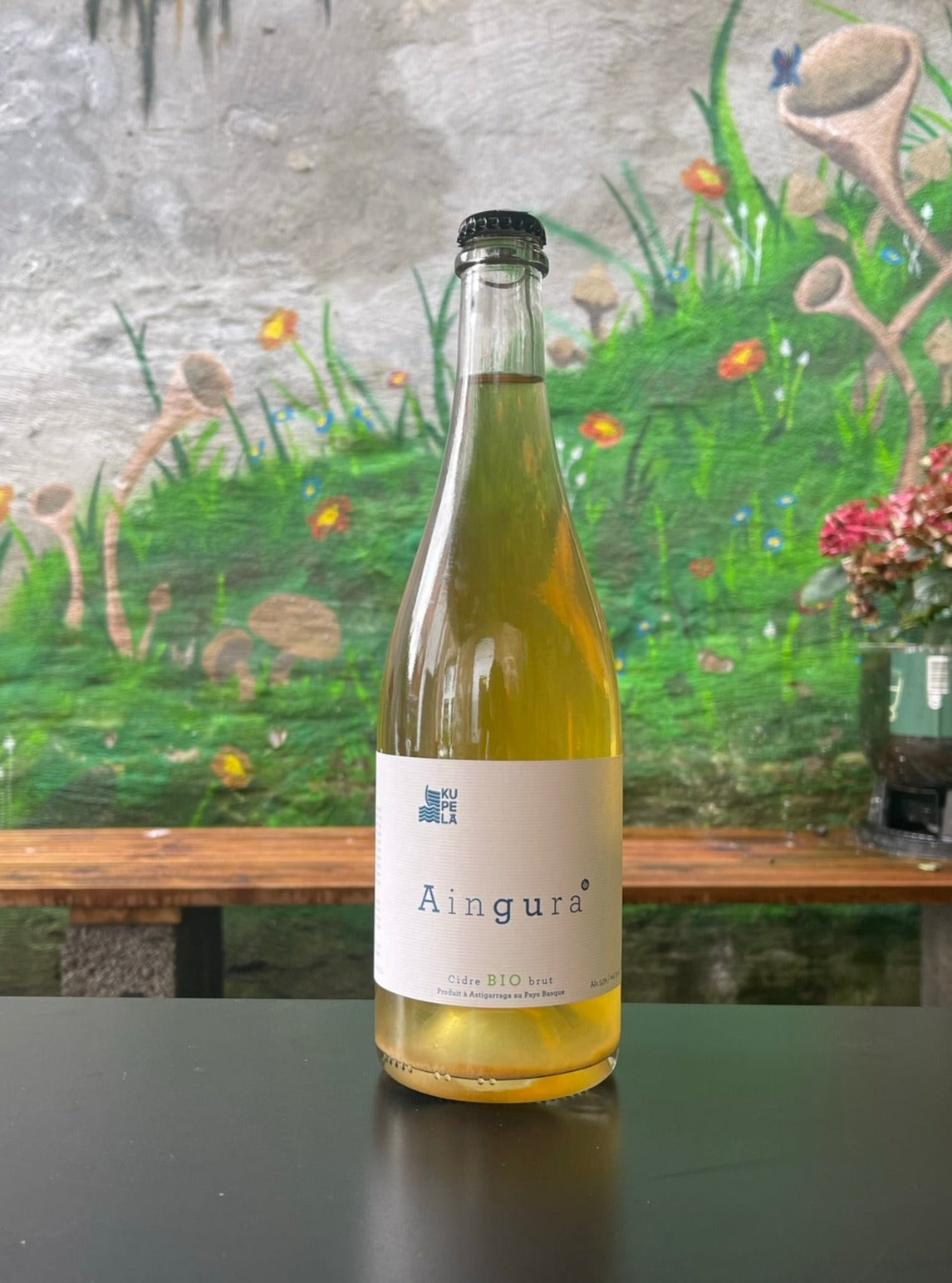 Billede af Kupela Aingura (Glutenfri) - 75cl, 5,5%, Cider - Kupela Sagardoa