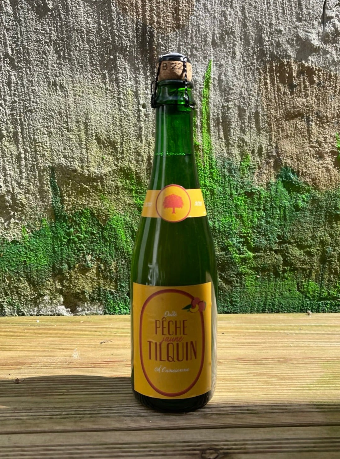 Billede af Oude Pêche Jaune Tilquin à L'ancienne - 37,5cl, 7%, Lambic - Gueuzerie Tilquin