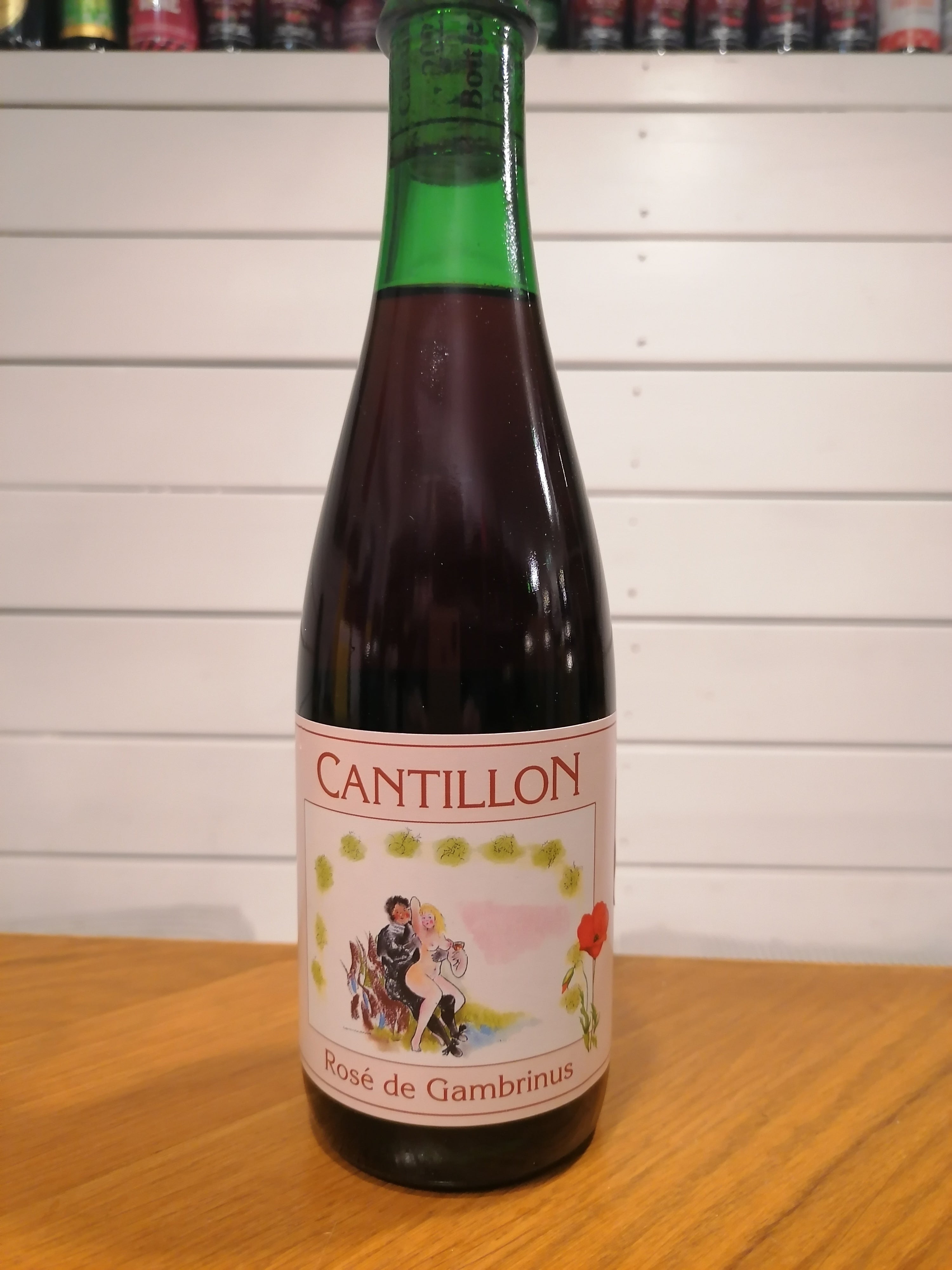 Brug Rose de Gambrinus Cantillon, 37,5 cl - 5,0% til en forbedret oplevelse