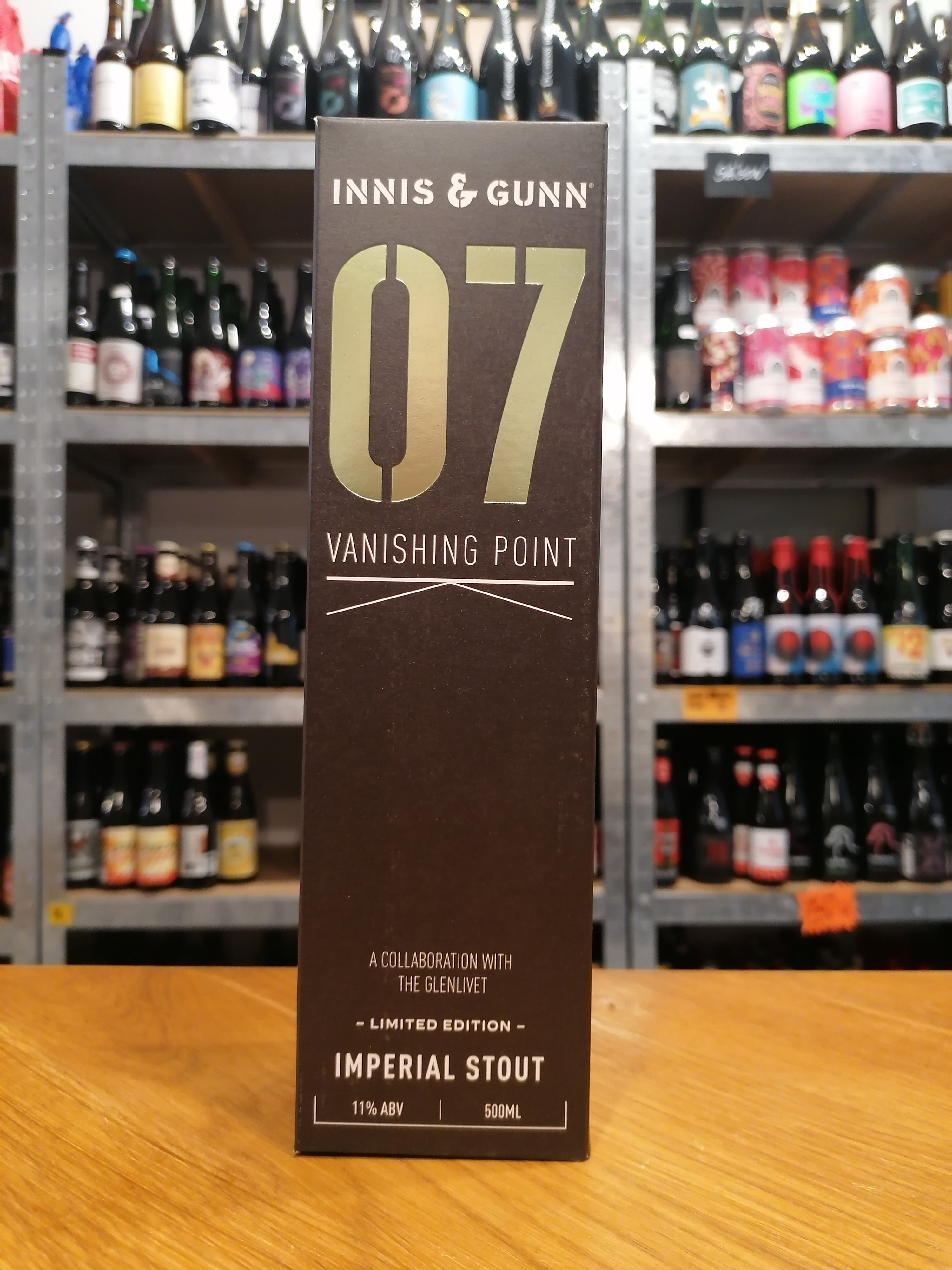 Brug Vanishing Point 07 (Imperial Stout, 11%, 50cl) - Innis & Gunn til en forbedret oplevelse