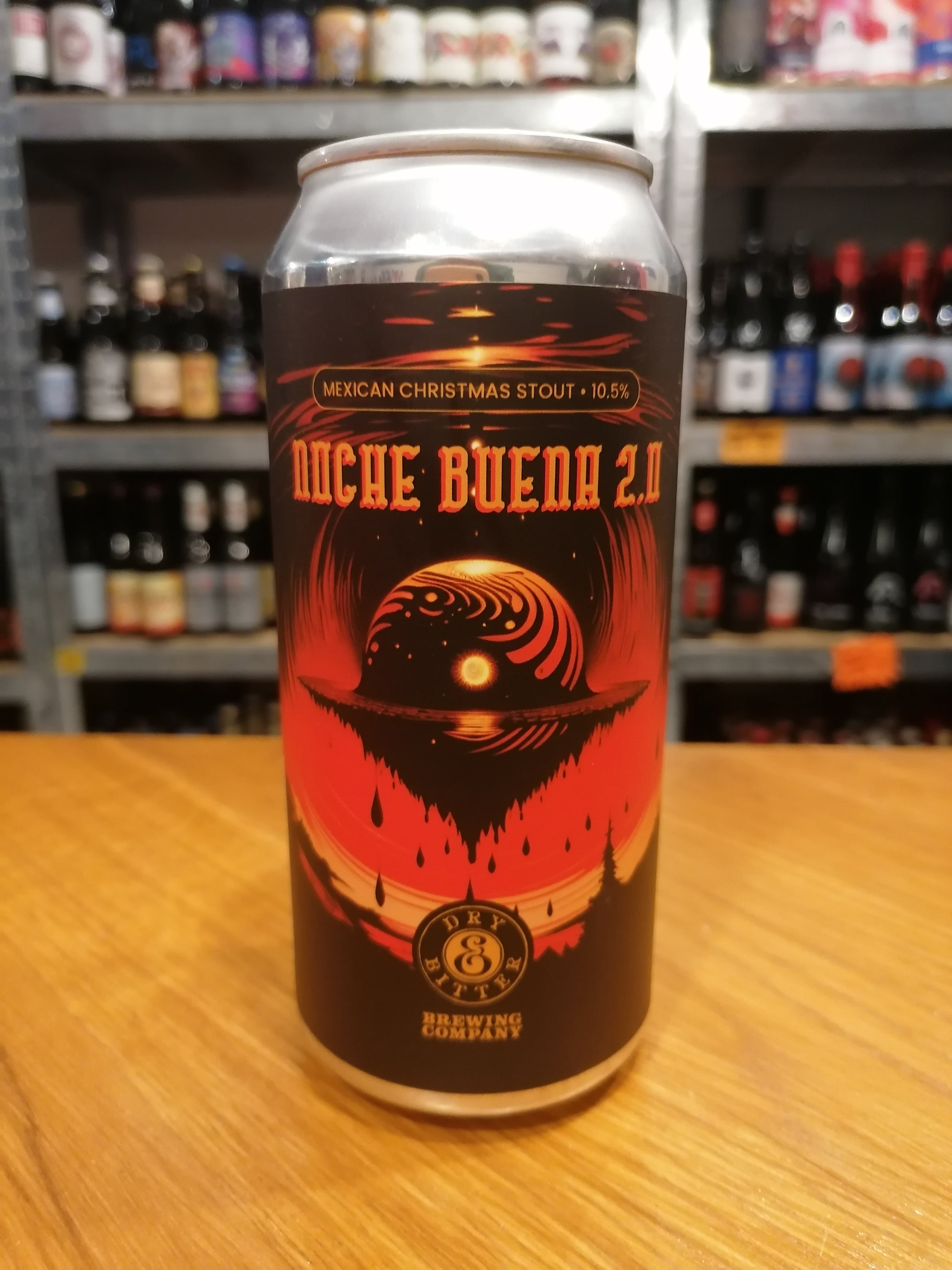 Se Noche Buena 2,0- Dry & Bitter- Stout 44 cl 10,5 % hos Beershoppen.dk