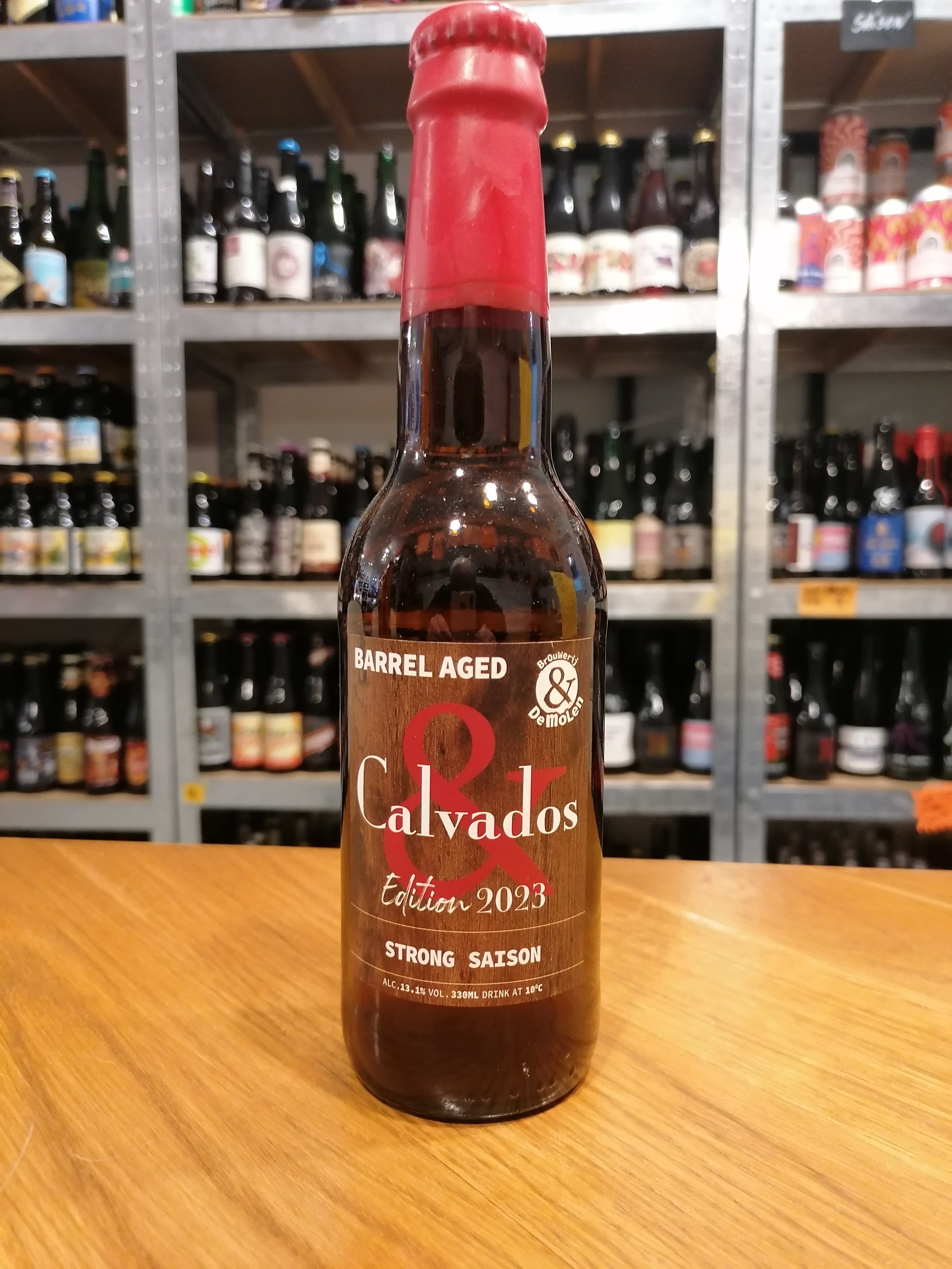 Brug Calvados Saison Brouwerij De Molen  33 cl.   13,1% til en forbedret oplevelse