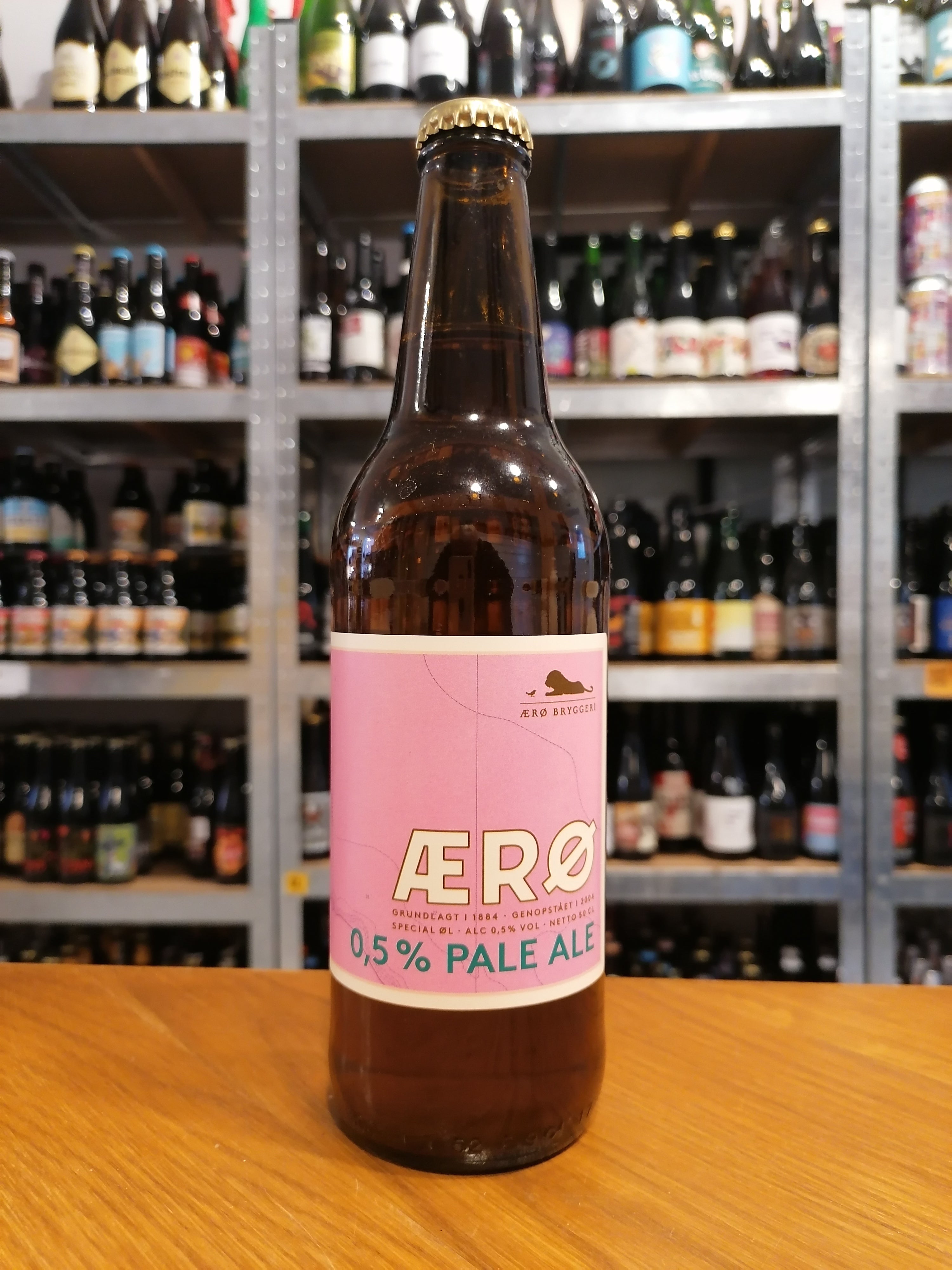 Se Ærø Bryggeri - Pale ale- alkoholfri 50 cl. - 0,5 % hos Beershoppen.dk