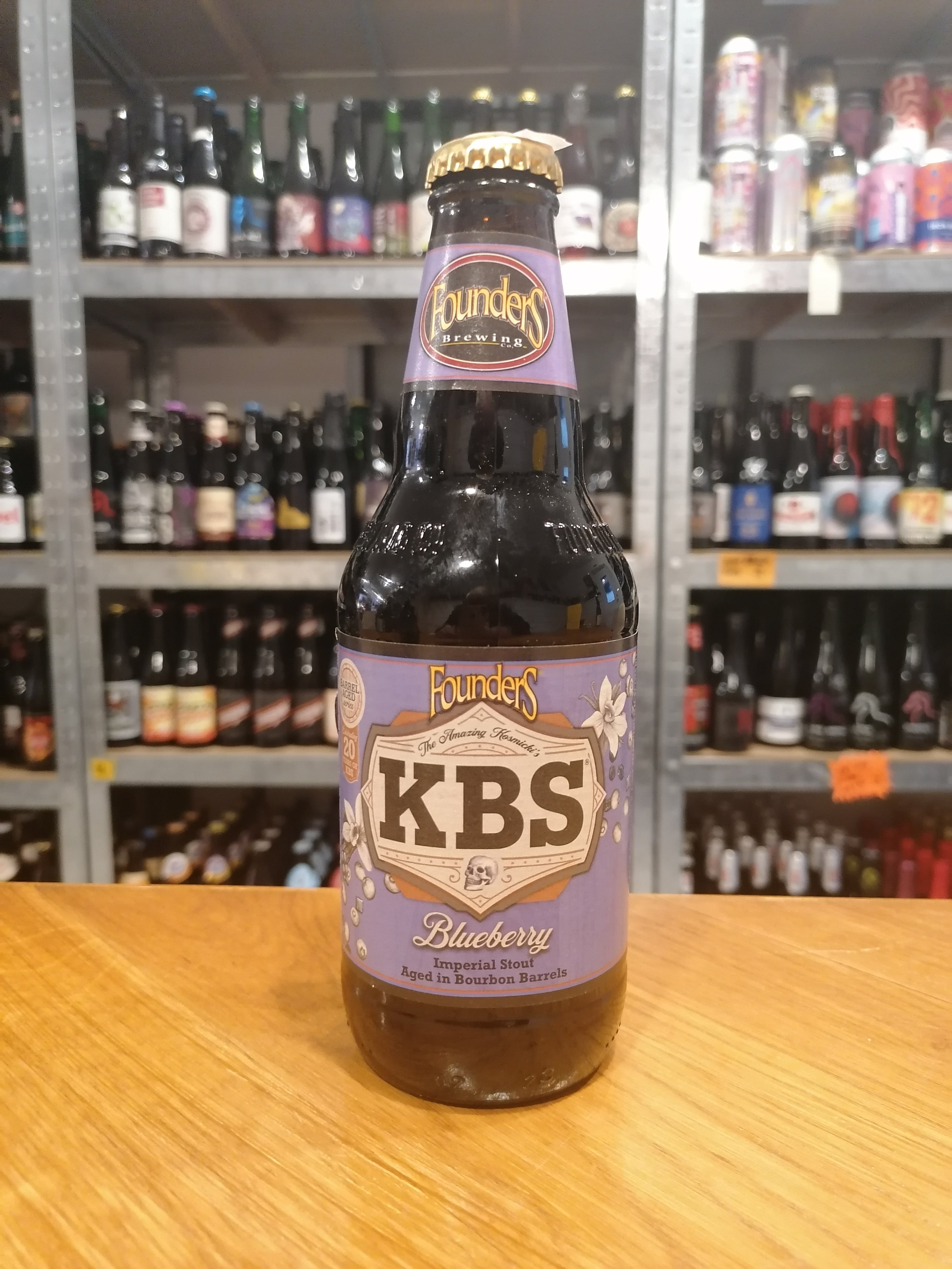 Brug KBS Blueberry - Founders Brewing -35,5 cl. 11,2% til en forbedret oplevelse