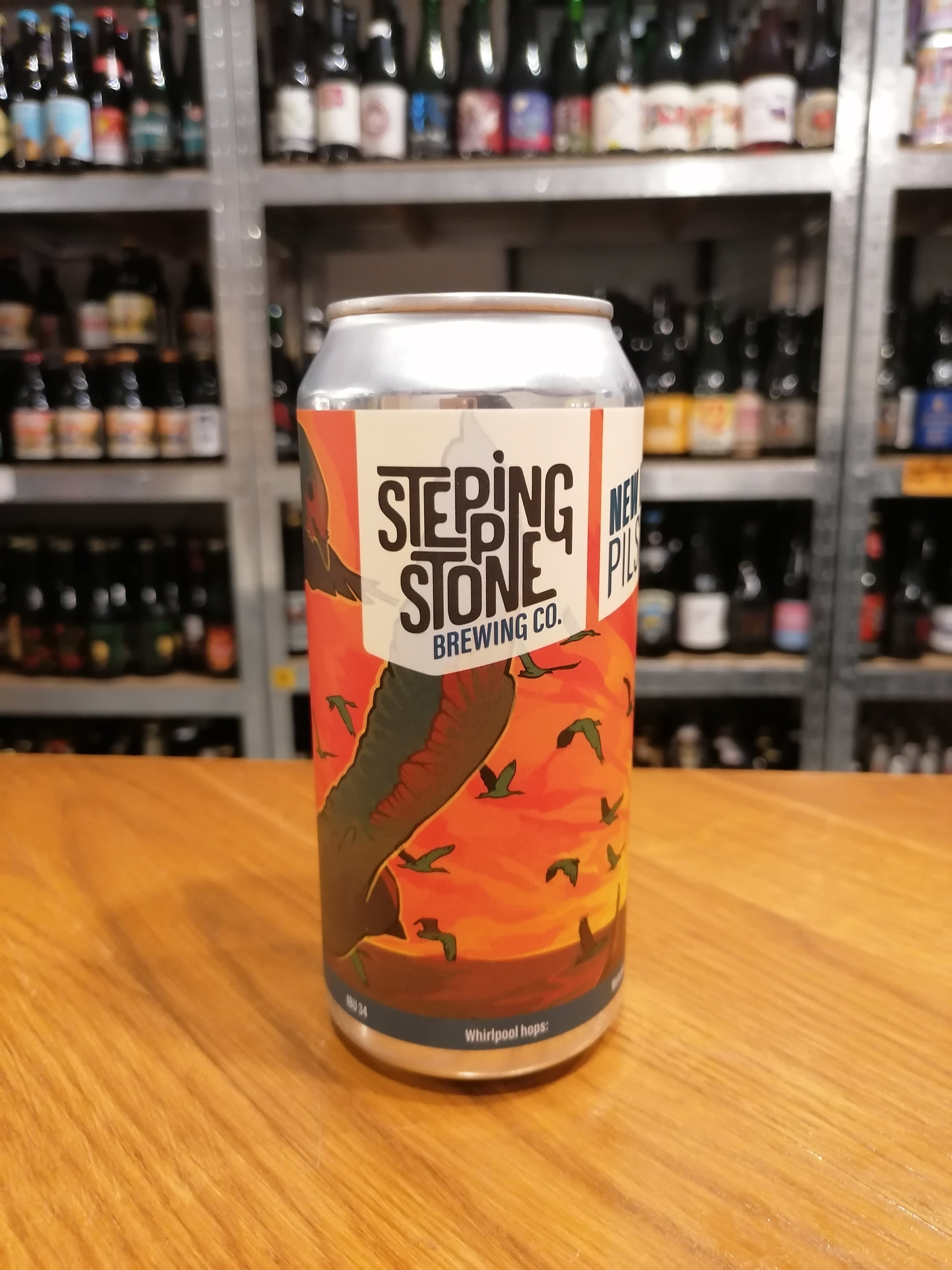 Se "New Days" Stepping Stone Brewing - 4,7% 44cl hos Beershoppen.dk