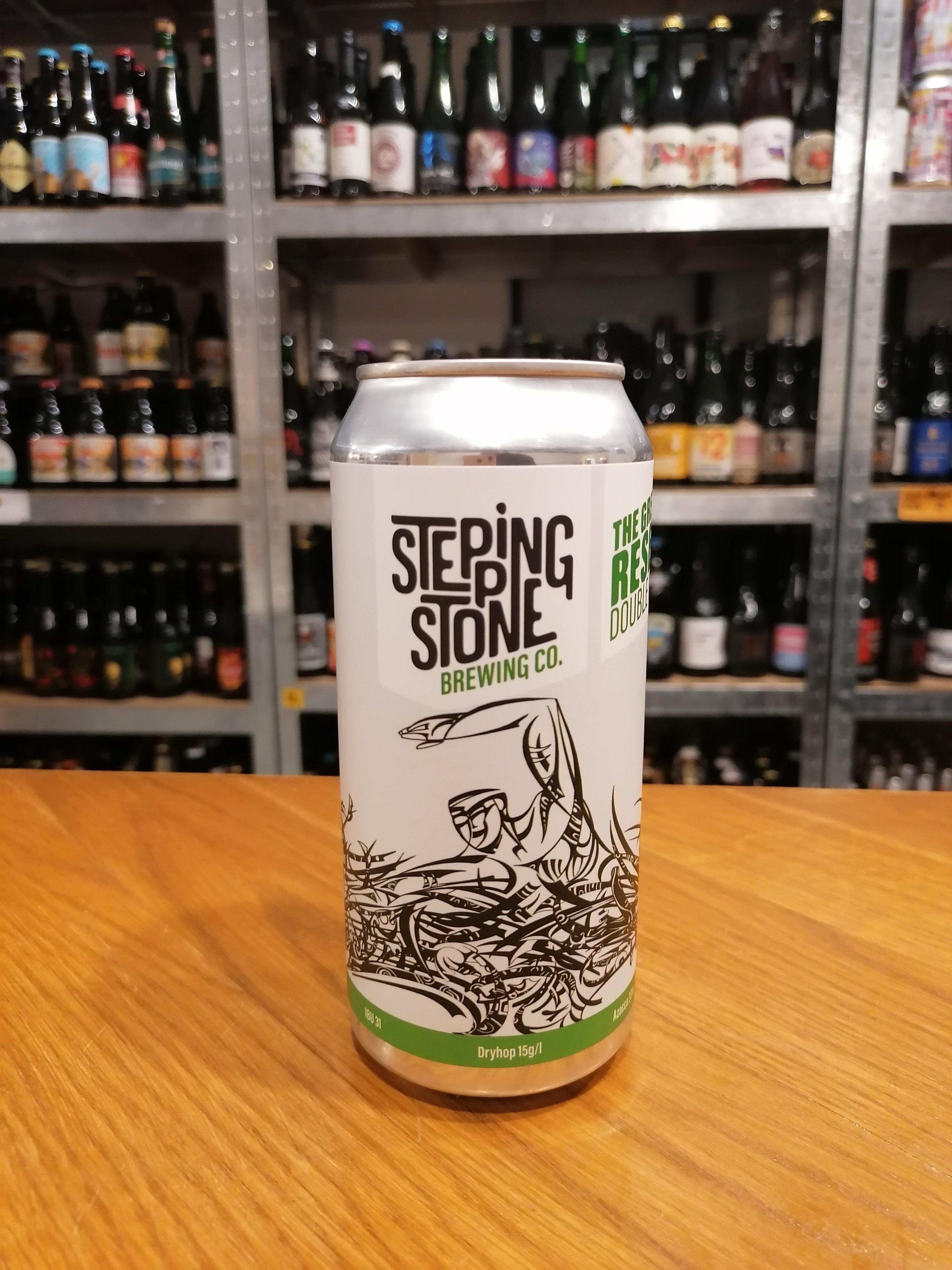 Billede af "The Great Reset" Double IPA Stepping Stone - 8,2% 44cl