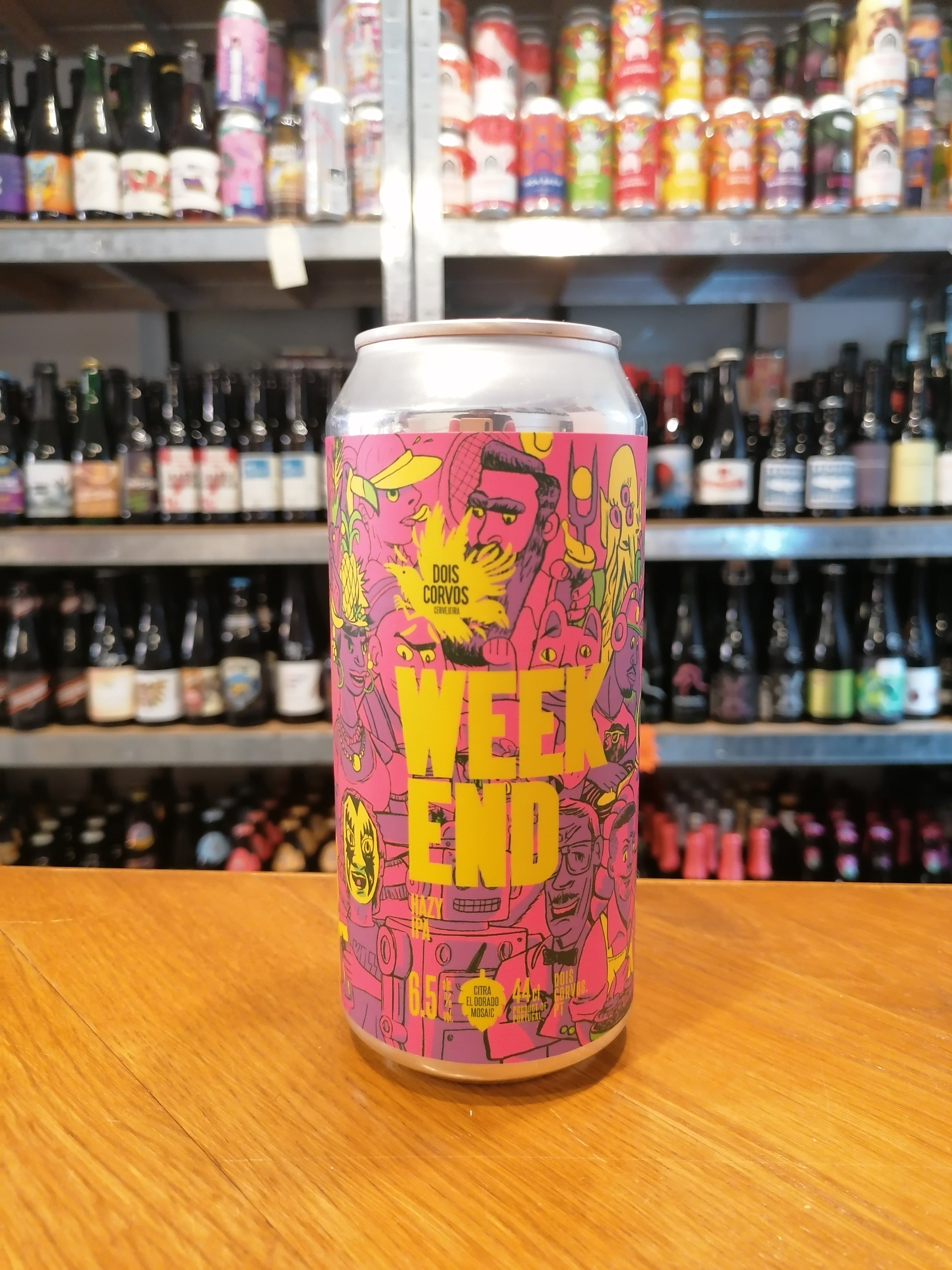 Billede af Dois Corvos "Weekend" | 6,5% | 44cl | Hazy Neipa