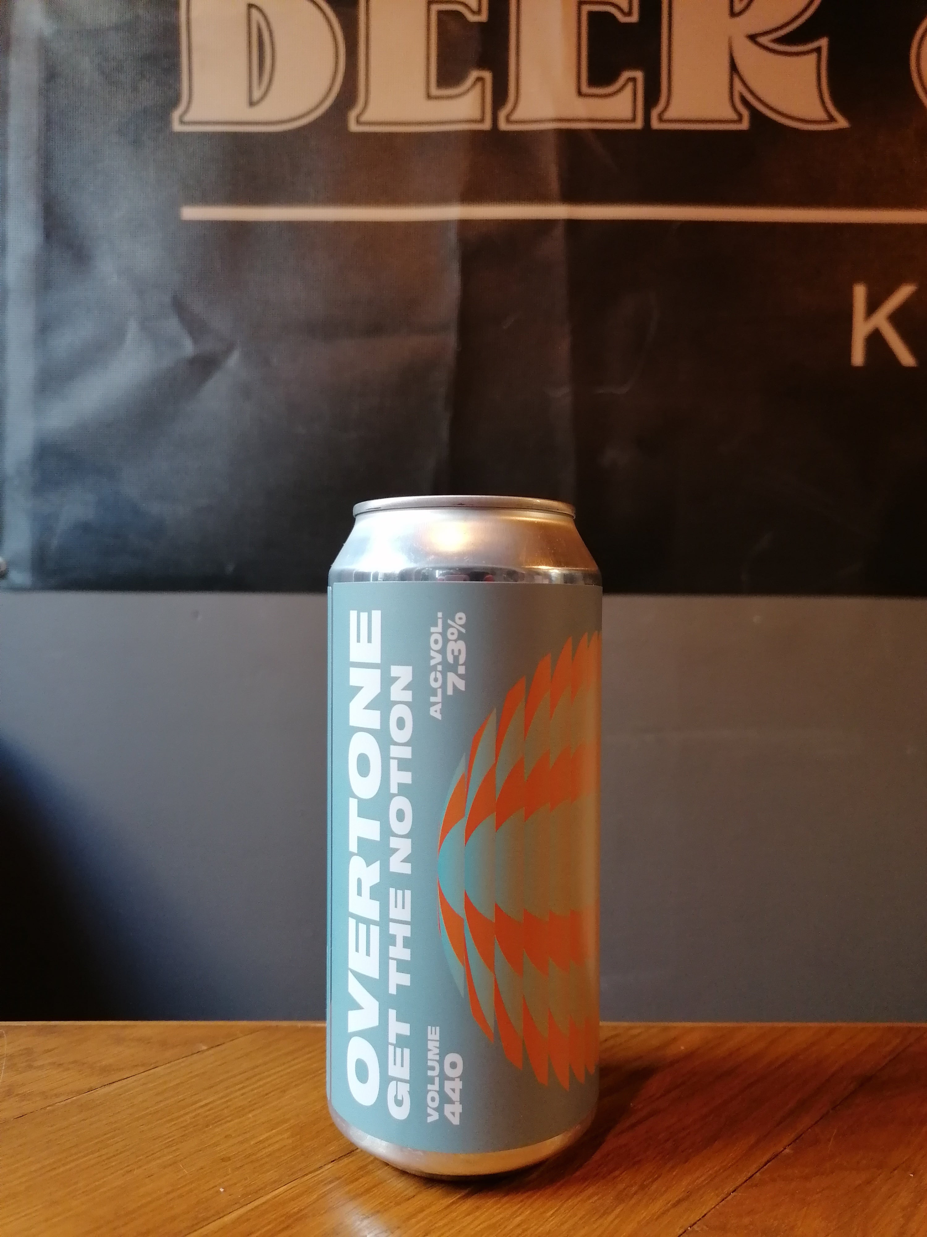 Brug Overtone Brewing Co. Get The Notion | 7,3% | 44cl | Hazy Neipa til en forbedret oplevelse